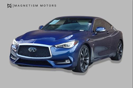 Iridium Blue 2019 INFINITI Q60 3.0T LUXE