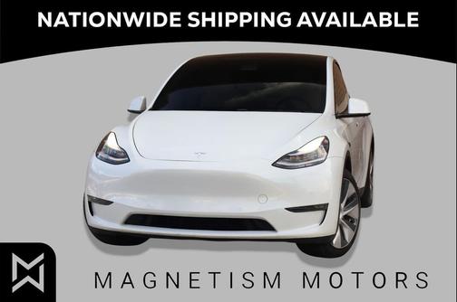 Pearl White Multi-Coat 2020 Tesla Model Y Long Range Dual Motor All-Wheel Drive