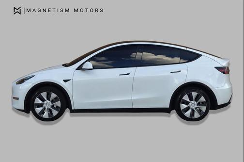 Pearl White Multi-Coat 2020 Tesla Model Y Long Range Dual Motor All-Wheel Drive