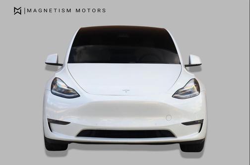 Pearl White Multi-Coat 2020 Tesla Model Y Long Range Dual Motor All-Wheel Drive