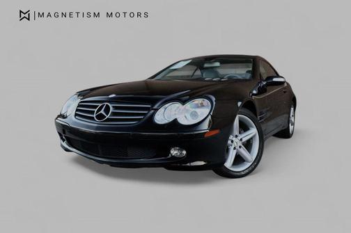 Black 2005 Mercedes-Benz SL-Class SL500 2dr Roadster 5.0L