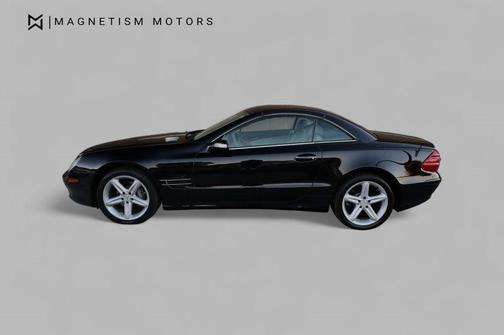 Black 2005 Mercedes-Benz SL-Class SL500 2dr Roadster 5.0L