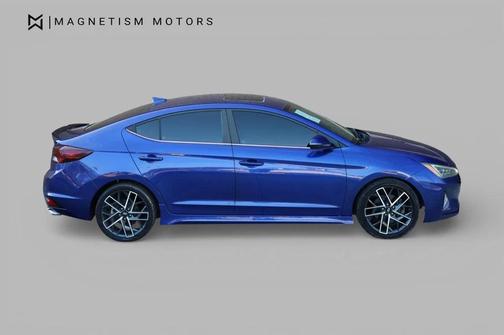Intense Blue 2019 Hyundai ELANTRA Sport