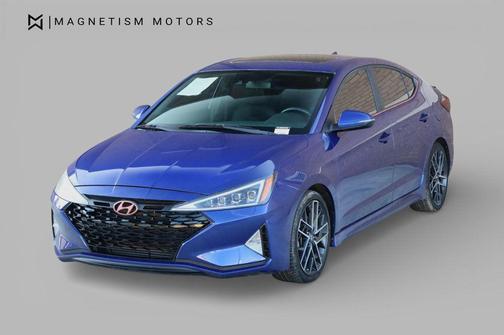 Intense Blue 2019 Hyundai ELANTRA Sport