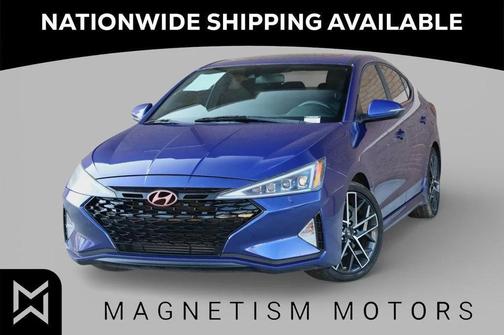 Intense Blue 2019 Hyundai ELANTRA Sport
