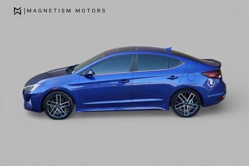 Intense Blue 2019 Hyundai ELANTRA Sport