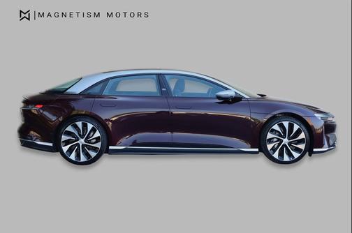 Zenith Red 2022 Lucid Air Grand Touring