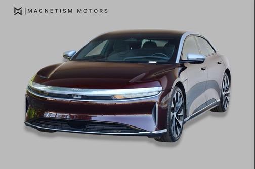 Zenith Red 2022 Lucid Air Grand Touring