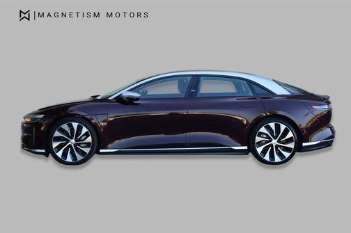 Zenith Red 2022 Lucid Air Grand Touring