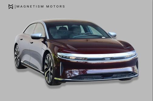Zenith Red 2022 Lucid Air Grand Touring