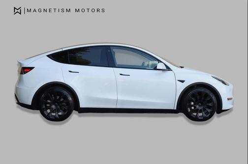 Pearl White Multi-Coat 2020 Tesla Model Y Long Range Dual Motor All-Wheel Drive