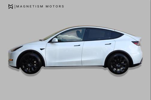 Pearl White Multi-Coat 2020 Tesla Model Y Long Range Dual Motor All-Wheel Drive