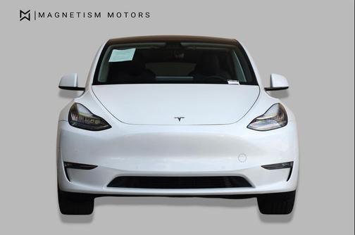 Pearl White Multi-Coat 2020 Tesla Model Y Long Range Dual Motor All-Wheel Drive