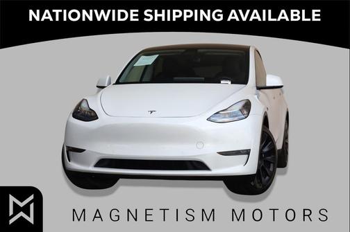 Pearl White Multi-Coat 2020 Tesla Model Y Long Range Dual Motor All-Wheel Drive