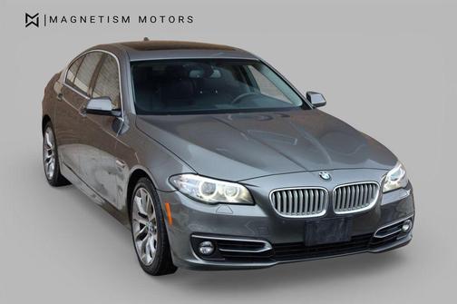 Gray 2014 BMW 535 535i