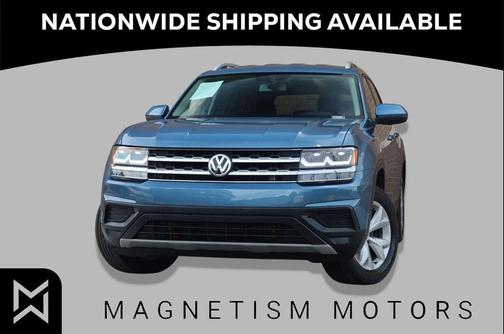 Pacific Blue Metallic 2019 Volkswagen Atlas 2.0T S