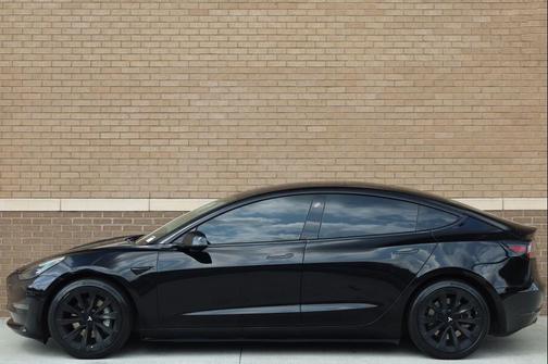 Solid Black 2021 Tesla Model 3 Standard Range Plus