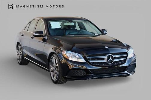 Black 2015 Mercedes-Benz C-Class 4dr Sedan C 300 RWD