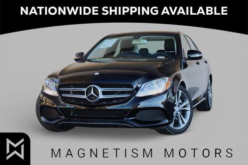 Black 2015 Mercedes-Benz C-Class 4dr Sedan C 300 RWD