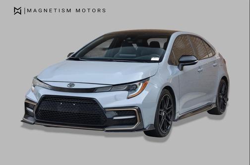Cement w/Black Sand Pearl Roof 2022 Toyota Corolla SE
