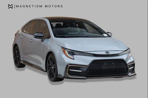 Cement w/Black Sand Pearl Roof 2022 Toyota Corolla SE