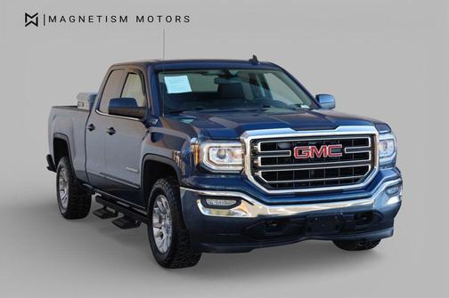Stone Blue Metallic 2017 GMC Sierra 1500 SLE