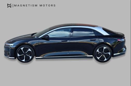 Infinite Black Metallic 2023 Lucid Air Touring