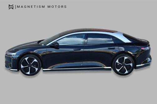 Infinite Black Metallic 2023 Lucid Air Touring