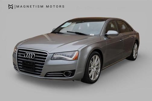 Ice Silver Metallic 2013 Audi A8 L 3.0T