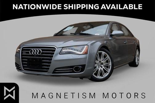 Ice Silver Metallic 2013 Audi A8 L 3.0T