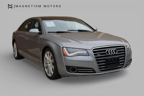 Ice Silver Metallic 2013 Audi A8 L 3.0T