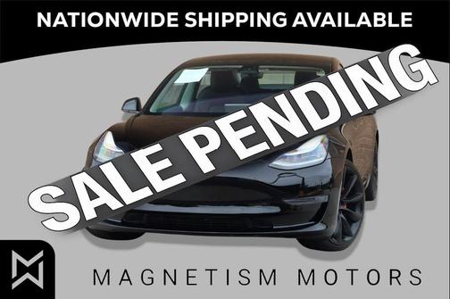 Obsidian Black Metallic 2018 Tesla Model 3 Long Range