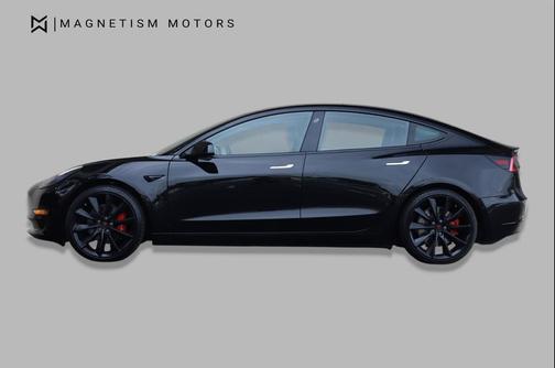 Obsidian Black Metallic 2018 Tesla Model 3 Long Range