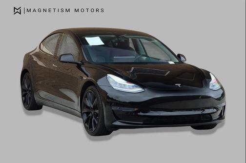 Obsidian Black Metallic 2018 Tesla Model 3 Long Range