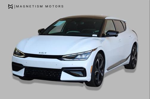 Snow White Pearl 2022 Kia EV6 GT-Line