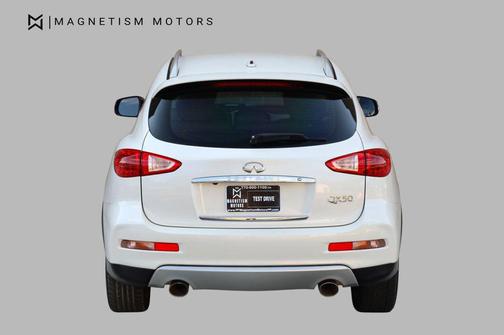 Majestic White 2017 INFINITI QX50 Base