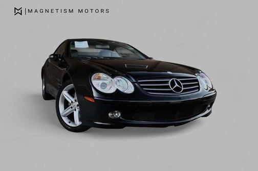 BLACK 2005 Mercedes-Benz SL-Class SL500 2dr Roadster 5.0L