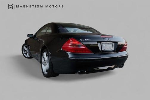 BLACK 2005 Mercedes-Benz SL-Class SL500 2dr Roadster 5.0L