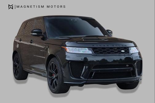 Santorini Black Metallic 2019 Land Rover Range Rover Sport SVR