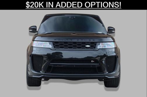 Santorini Black Metallic 2019 Land Rover Range Rover Sport SVR