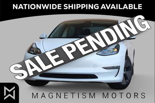 Pearl White Multi-Coat 2021 Tesla Model 3 Standard Range Plus
