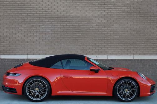 Lava Orange 2021 Porsche 911 Carrera