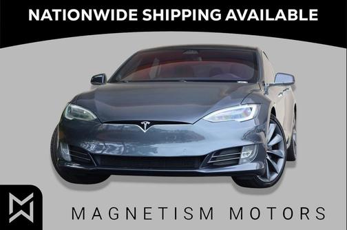 Titanium Metallic 2016 Tesla Model S 90D