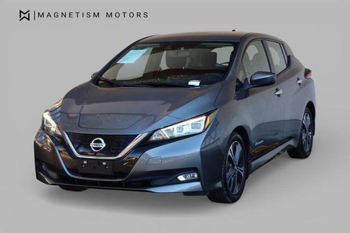 Gun Metallic 2018 Nissan Leaf SV