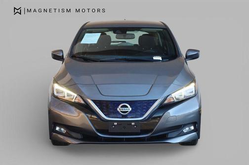 Gun Metallic 2018 Nissan Leaf SV