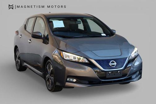 Gun Metallic 2018 Nissan Leaf SV