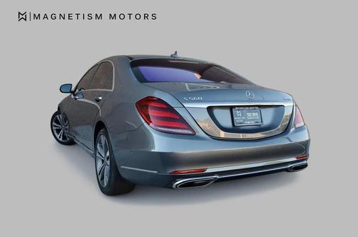 Gray 2018 Mercedes-Benz S-Class 4MATIC