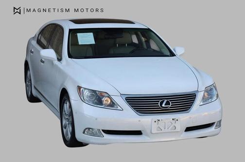 White 2009 Lexus LS 460 Base