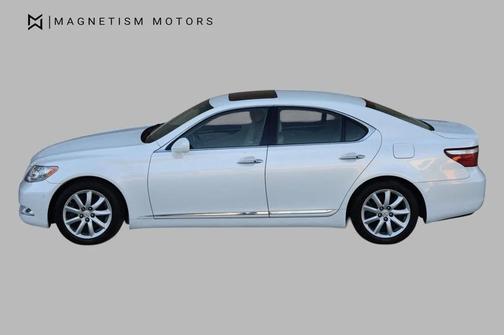 White 2009 Lexus LS 460 Base