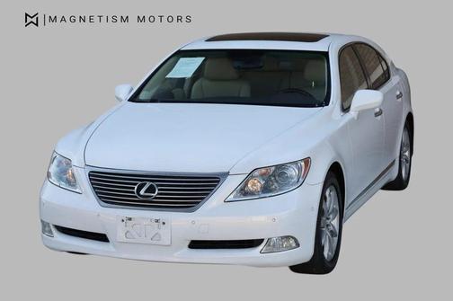 White 2009 Lexus LS 460 Base